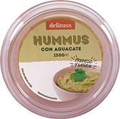 Hummus con aguacate 150grs